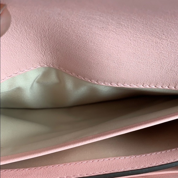 Tory Burch Hicks Garden Party Wallet on a Chain purse - Picture 5 of 7